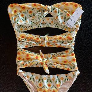 UO One Piece Bandeau Swimsuit NWT -  Orig. $162!